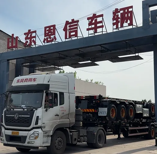 20 Units 3 Axle Skeleton Semi Trailer for Sale in Africa