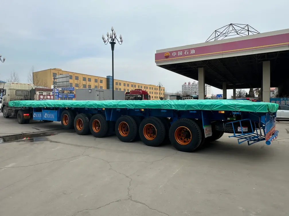 2nd Fence Semi Trailer Dispatched to Tema Port, Ghana | Enxin