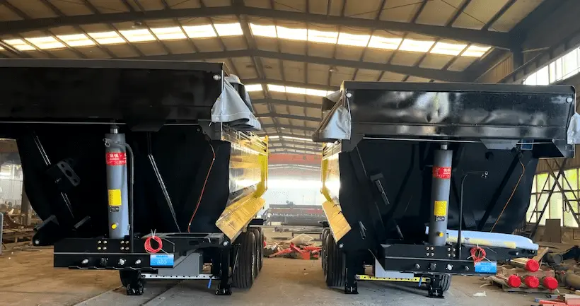 Rear Tipper Semi Trailer for Sale in Global Markets