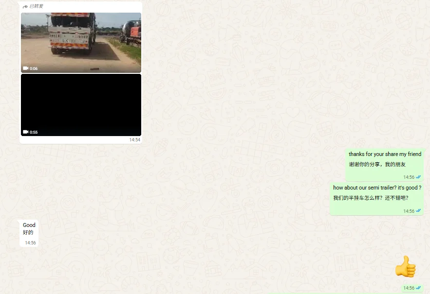3 Flatbed Semi Trailers to Burundi